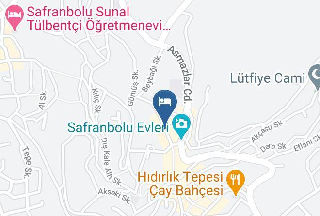 Otel Kahveciler Konagi Map