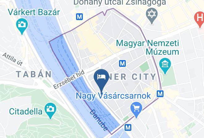Kahwa Budapest Map