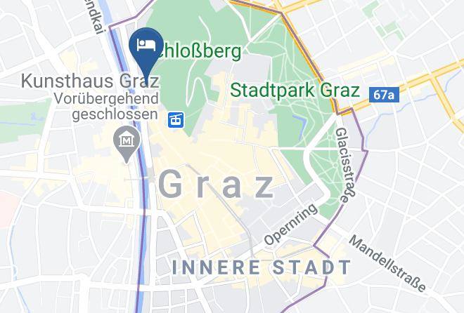 Graz - Kai 36 Hotel & Cafe Bar Maps