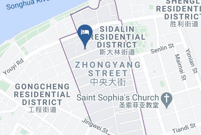 Harbin - Kai Rui Hotel Maps