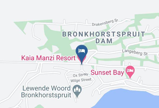 City Of Tshwane - Kaia Manzi Resort Maps