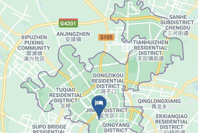 Chengdu - Kaibin Hotel Maps