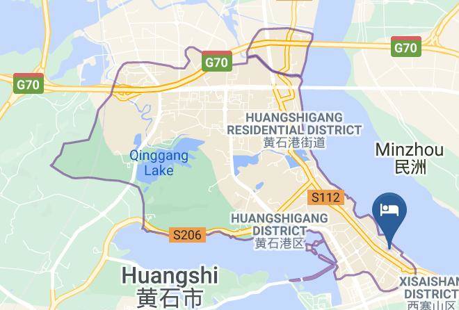 Huangshi - Kaibin Hotel Maps