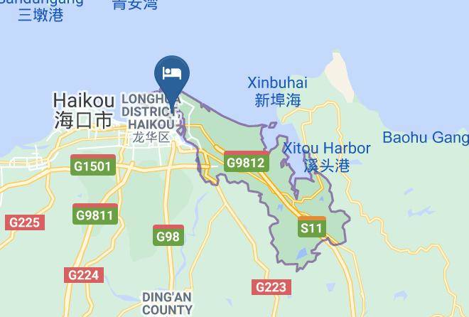 Haikou - Kaidun Hotel Maps
