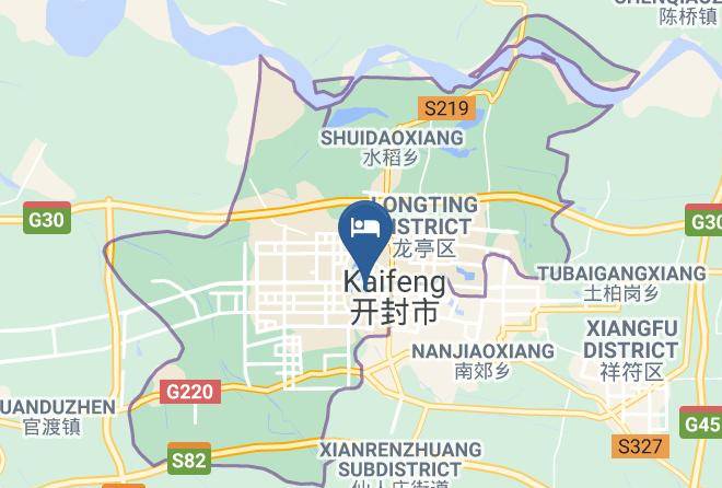 Kaifeng - Kaifeng Wangjiao Spring Hotel Maps