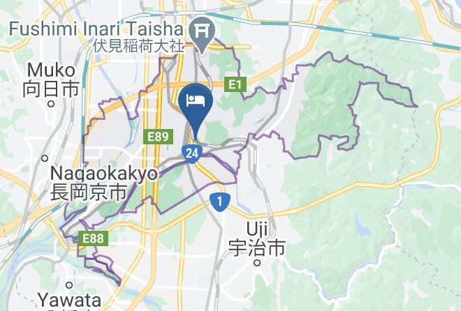 Kyoto City Fushimi Ward - Kaigen Chika Maps