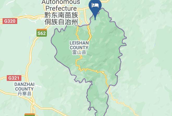 Qiandongnan Aut Prefecture - Kaihong Xijiang Hotel Maps