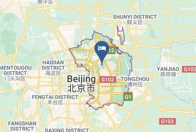 Chaoyang District - Kaijie Express Hotel Maps