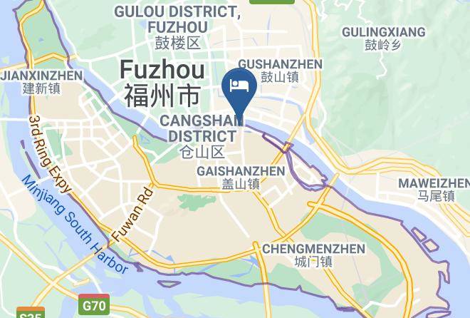 Fuzhou - Kaijie Hotel Maps