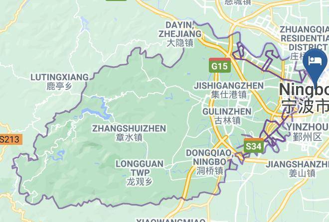 Ningbo - Kaikai Zhixing Business Hotel Maps