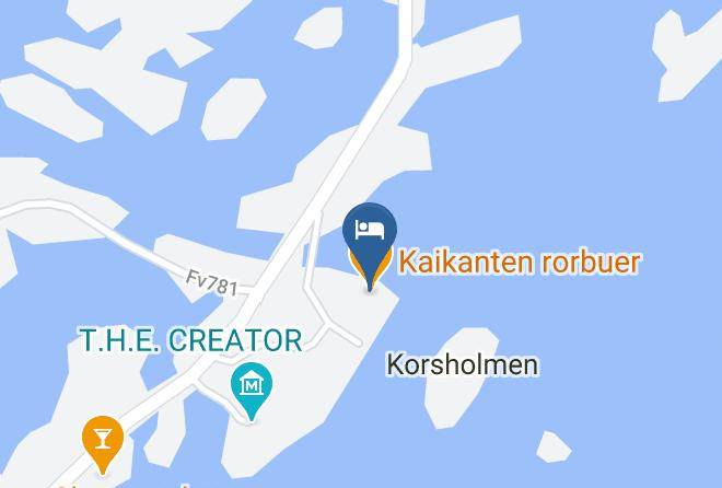 Rost - Kaikanten Rorbuer Maps