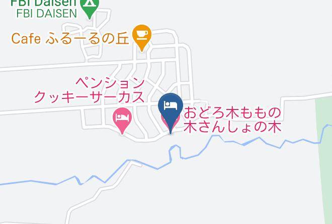 Hoki Townsaihaku District - Kaike Kikunoya Maps