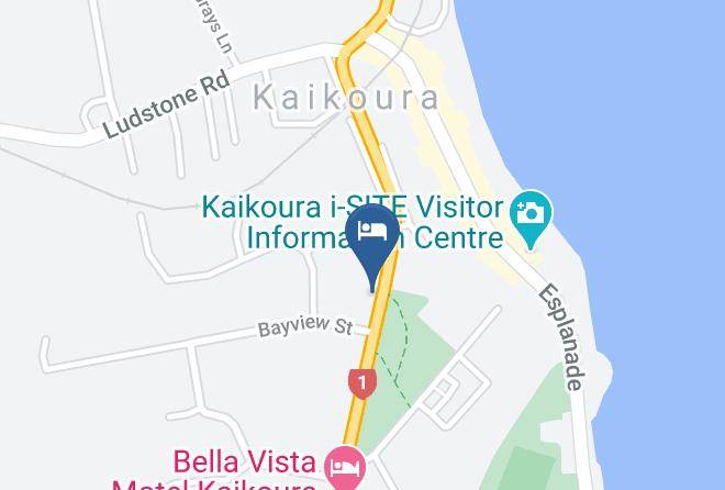 Kaikoura - Kaikoura Gateway Motor Lodge Maps
