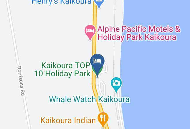 Kaikoura - Kaikoura Top 10 Holiday Park Maps
