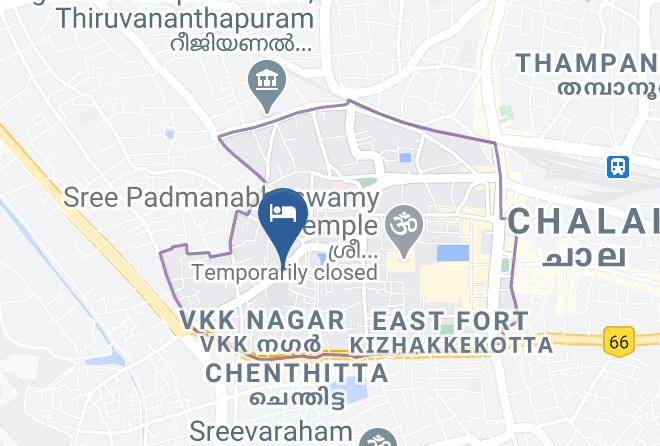 Trivandrum - Kailas Inn Maps