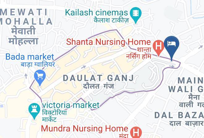 Gwalior - Kailash Lounge Maps