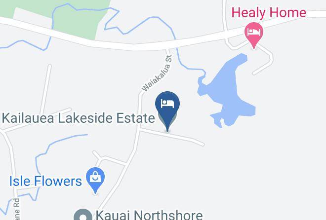 Kauai - Kailauea Lakeside Estate Maps