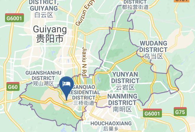 Guiyang - Kaile Hotel Maps