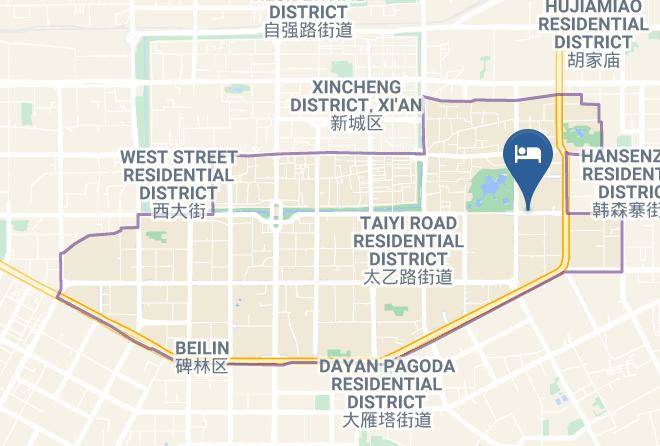 Xi An - Kaili Hotel Maps