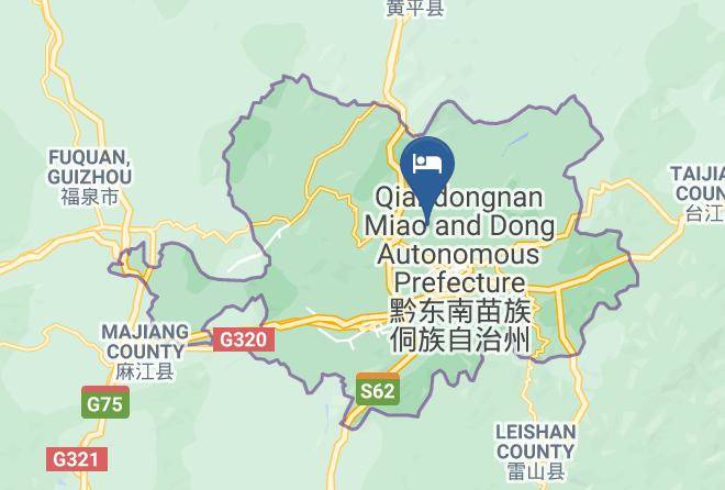 Qiandongnan Aut Prefecture - Kaili Longdu Jingyi International Hotel Maps