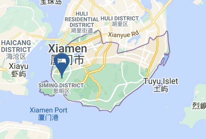 Xiamen - Kaililai Hotel Maps