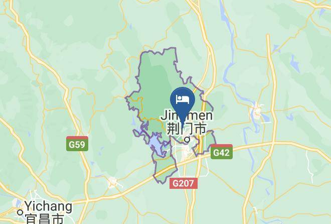 Jingmen - Kailong Hotel Maps