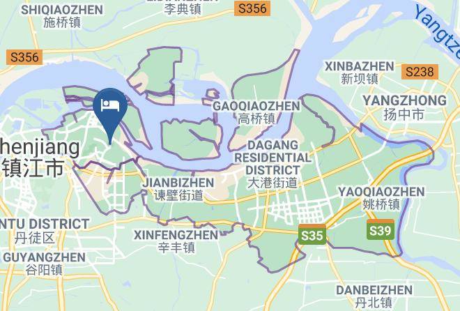Zhenjiang - Kaiman Hotel Maps