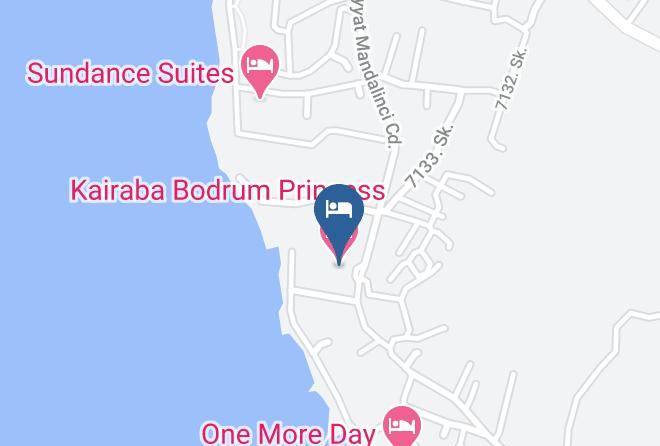 Bodrum - Kairaba Bodrum Princess Maps