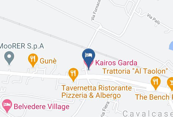 Verona - Kairos Garda Hotel Maps