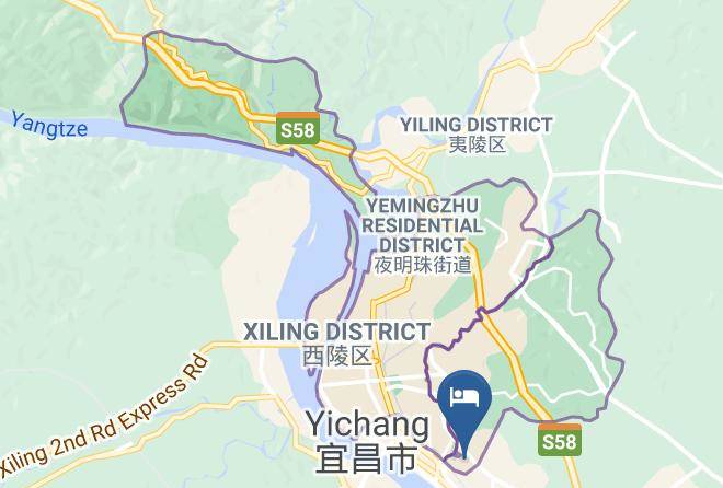 Yichang - Kairui Select River View Hotel Maps