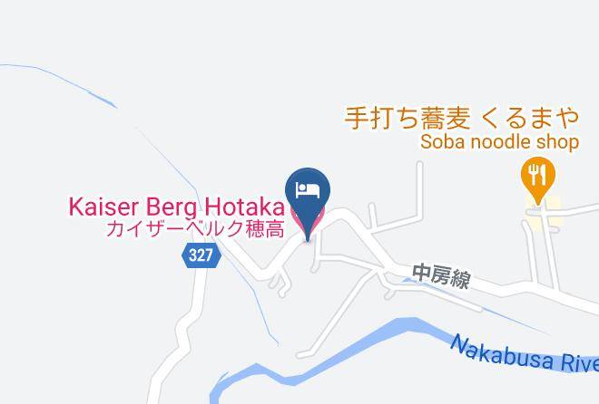Azumino City - Kaiser Berg Hotaka Maps