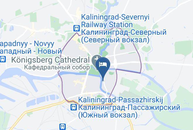 Kaiserhof Map - Kaliningrad