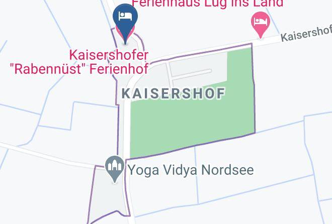 Friesland - Kaisershofer Rabennust Ferienhof Maps