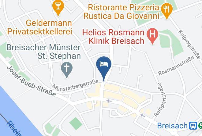 Breisgau Hochschwarzwald - Hotel Restaurant Kaiserstuhler Hof Maps