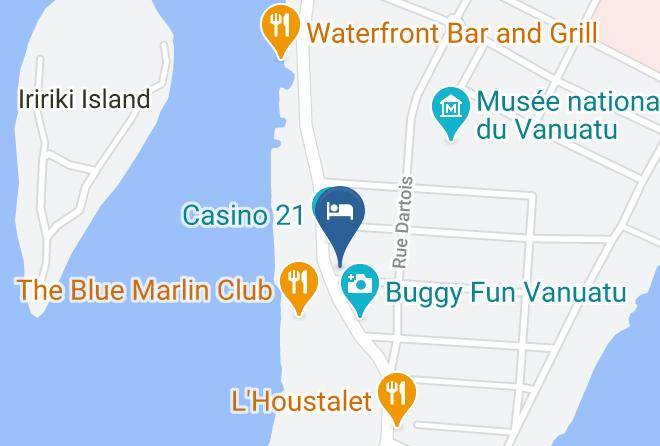 Efate - Kaiviti Motel Maps