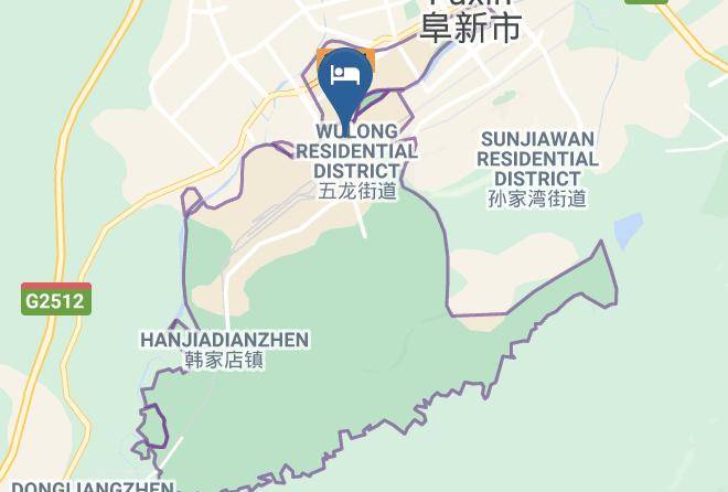 Fuxin - Kaiwen International Commercial Hotel Maps