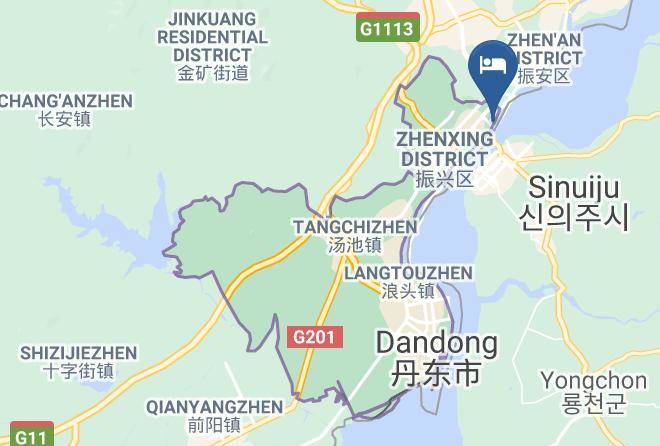 Dandong - Kaixuan Hotel Maps