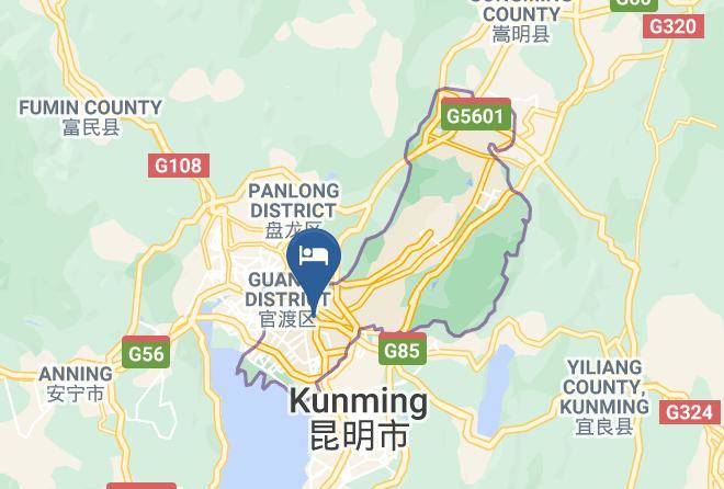 Kunming - Kaiyuan Hotel Kunming Maps