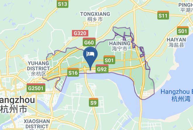 Jiaxing - Kaiyuan Manju Hotel Maps