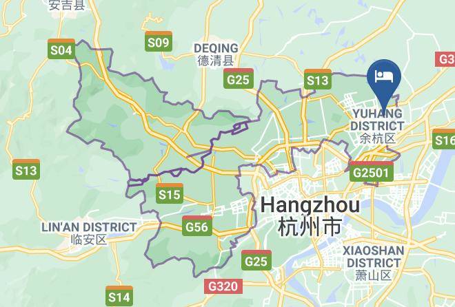 Hangzhou - Kaiyuanyijuhotel Maps