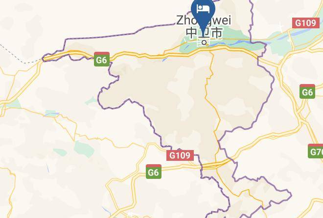 Zhongwei - Kaiyue Business Hotel Maps