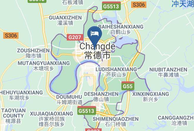 Changde - Kaiyue Hotel Maps