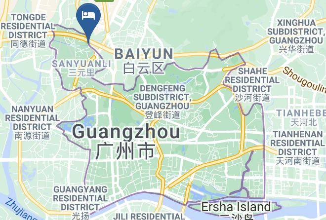 Guangzhou - Kaiyue Hotel Maps