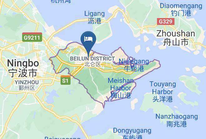 Ningbo - Kaiyue Hotel Maps
