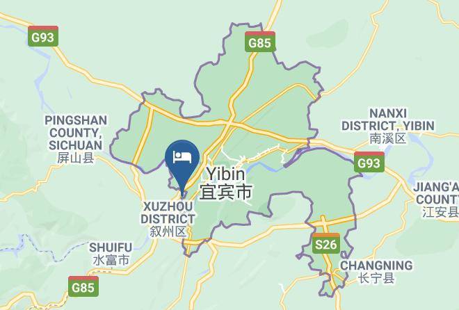 Kaiyue Jinsha Hotel Map