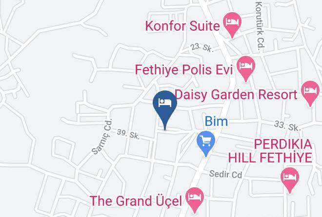 Fethiye - Kaizen Gate Hotel & Training Center Maps