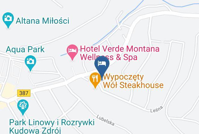 Klodzki - Kaja Pokoje Goscinne Maps