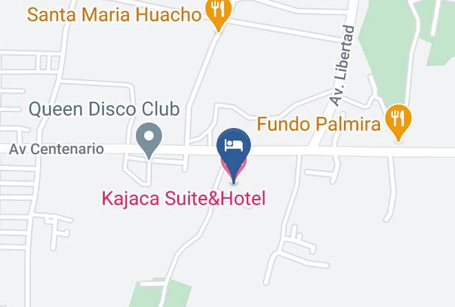 Huaura - Kajaca Suite Hotel Maps