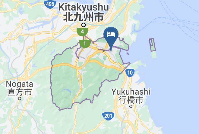 Kitakyushu City Kokuraminami Ward - Kajimoto Ryokan Maps