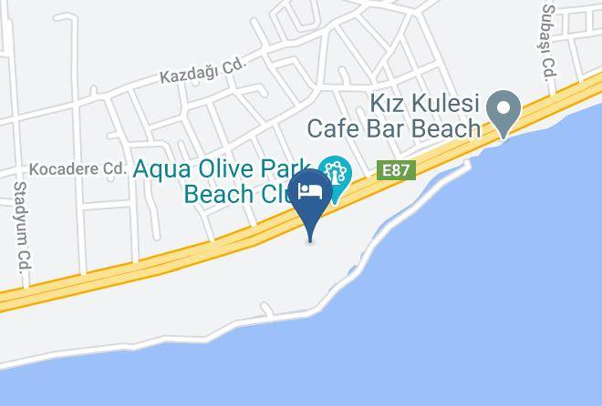 Edremit - Kaju Beach Otel Maps